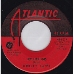 Hubert Laws Let Her Go / Bloodshot USED VINYL 7INCH 45 RPM
