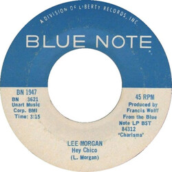 Lee Morgan Hey Chico / Sweet Honey Bee USED VINYL 7INCH 45 RPM