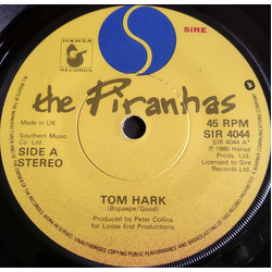 The Piranhas Tom Hark Vinyl 7" USED