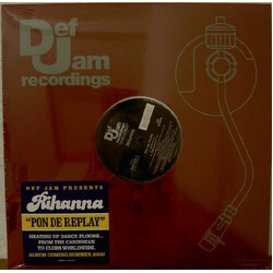 Rihanna Pon De Replay USED VINYL 12INCH 33 S RPM STEREO