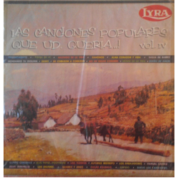 Various Las Canciones Populares Que Ud. Queria..! Vol. IV Vinyl LP USED
