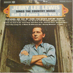 Jerry Lee Lewis Sings The Country Music Hall Of Fame Hits Vol. 2 Vinyl LP USED