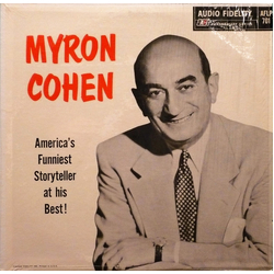 Myron Cohen America's Funniest Storyteller Vinyl LP USED