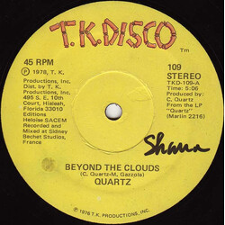 Quartz (4) Beyond The Clouds USED VINYL 12INCH 45 RPM STEREO