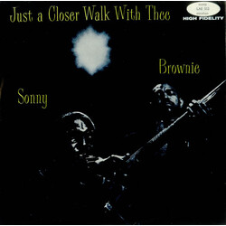 Sonny Terry & Brownie McGhee Just A Closer Walk With Thee Vinyl LP USED