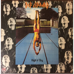 Def Leppard High 'N' Dry Vinyl LP USED