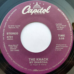The Knack (3) My Sharona USED VINYL 7INCH 45 RPM SINGLE REISSUE