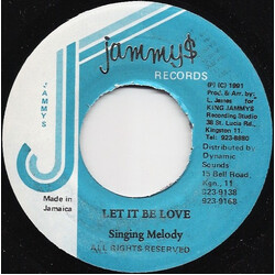 Singing Melody Let It Be Love USED VINYL 7INCH 45 RPM