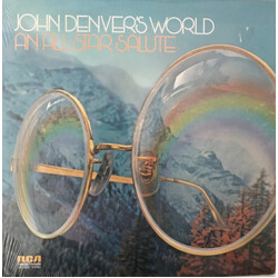 Various John Denver's World  An All-Star Salute Vinyl LP USED