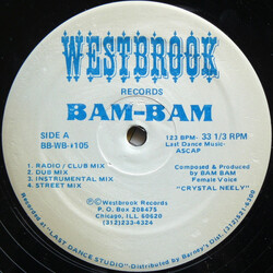 Bam Bam Give It To Me VINYL 12" USED