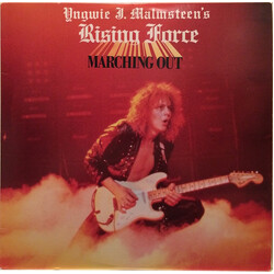 Yngwie J. Malmsteen's Rising Force Marching Out Vinyl LP USED