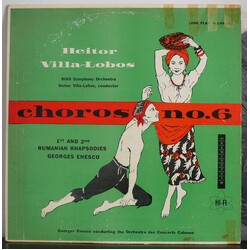 Heitor Villa-Lobos / RIAS Symphonie-Orchester Berlin / George Enescu / L'Orchestre De L'Association Des Concerts Colonne Rumanian Rhapsody No. 1 No. 2