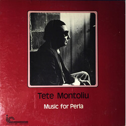 Tete Montoliu Music For Perla Vinyl LP USED