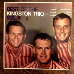 Kingston Trio Best Of The Kingston Trio, Vol. 3 Vinyl LP USED