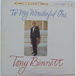Tony Bennett To My Wonderful One Vinyl LP USED