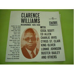 Clarence Williams Clarence Williams Recordings 1926-1930 Vinyl LP USED