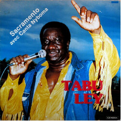 Tabu Ley Rochereau Sacramento Avec Canta Nyboma Vinyl LP USED