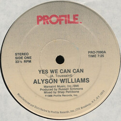 Alyson Williams Yes We Can Can VINYL 12" USED