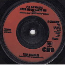 Tina Charles I'll Go Where Your Music Takes Me USED VINYL 7INCH 45 RPM