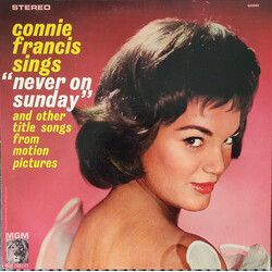 Connie Francis Sings Never On Sunday And Other Title Songs From Motion Pictures Vinyl LP USED