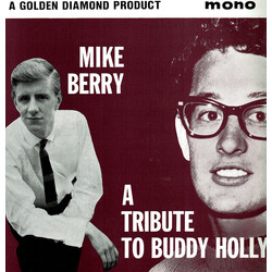 Mike Berry A Tribute To Buddy Holly Vinyl LP USED