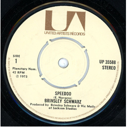 Brinsley Schwarz Speedoo Vinyl 7" USED