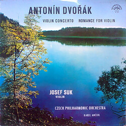 Antonín Dvořák / Josef Suk / The Czech Philharmonic Orchestra / Karel Ančerl Violin Concerto, Romance For Violin Vinyl LP USED