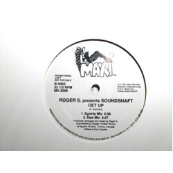 Roger Sanchez / Soundshaft Get Up USED VINYL 12INCH 33 S RPM PROMO WHITE LABEL