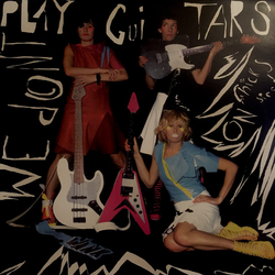 Chicks On Speed We Don't Play Guitars Vinyl 12" USED