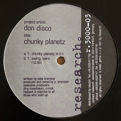 Don Disco Chunky Planetz USED VINYL 12INCH