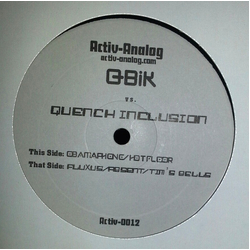 Q-Bik (4) / Quench Inclusion QBiK vs. Quench Inclusion Vinyl 12" USED