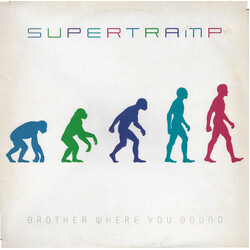 Supertramp Brother Where You Bound Vinyl LP USED
