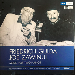 Friedrich Gulda / Joe Zawinul Music For Two Pianos Vinyl LP USED