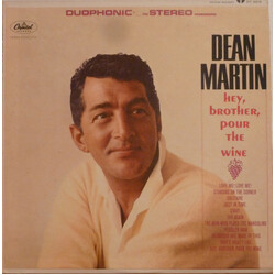 Dean Martin Hey, Brother, Pour The Wine Vinyl LP USED
