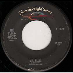 The Fleetwoods Mr. Blue / Tragedy USED VINYL 7INCH SINGLE 45 RPM