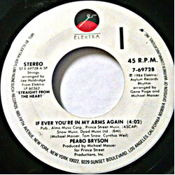 Peabo Bryson If Ever You're In My Arms Again USED VINYL 7INCH 45 RPM SINGLE