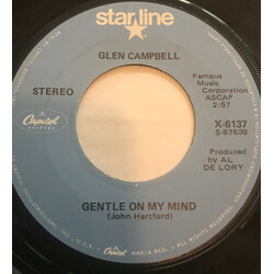 Glen Campbell Arkansas / Gentle On My Mind USED VINYL 7INCH 45 RPM SINGLE REISSUE