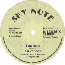 Brent Dowe / The Melodians Tonight / You've Caught Me Baby USED VINYL 12INCH 45 RPM
