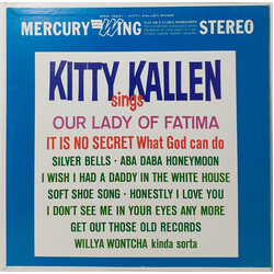 Kitty Kallen Kitty Kallen Sings Our Lady of Fatima Vinyl LP USED
