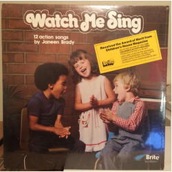 Janeen Jacobs Brady Watch Me Sing Vinyl LP USED