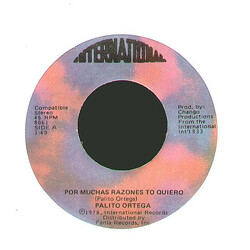 Palito Ortega Por Muchas Razones Te Quiero /  El Tiempo Pasa Y Se Nos Va La Vida USED VINYL 7INCH 45 RPM SINGLE