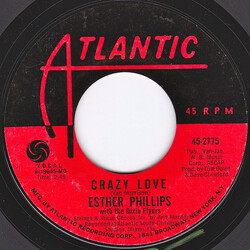 Esther Phillips / The Dixie Flyers Crazy Love / All God Has Is Us USED VINYL 7INCH 45 RPM SINGLE