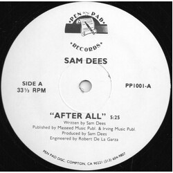 Sam Dees After All USED VINYL 12INCH 33 S RPM