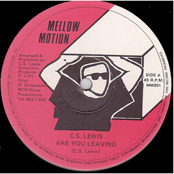 C. S. Lewis Are You Leaving VINYL 12" USED