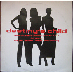 Destiny's Child Independent Women Part I & II USED VINYL 12INCH 33 S RPM