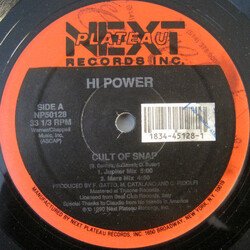 Hi Power Cult Of Snap VINYL 12" USED