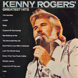 Kenny Rogers Greatest Hits Vinyl LP USED
