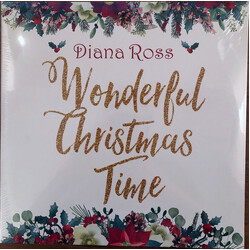 Diana Ross Wonderful Christmas Time Vinyl 2 LP USED