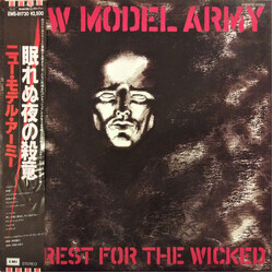 New Model Army No Rest For The Wicked Vinyl LP USED
