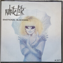 White Lite Emotional Blackmail USED VINYL 7INCH 45 RPM SINGLE PROMO